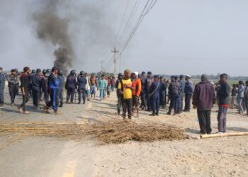 हात्तीको आक्रमणबाट एकको मृत्यु, विरोधमा चक्काजाम
