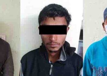 डाका, सवारी ज्यान र चोरी मुद्धाका तीन फरार प्रतिवादी जेल चलान