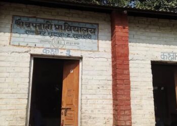 चपडाही अधारभूत विद्यालयको निमित प्रअमा सोनार