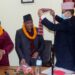 सामाजिक विकास मन्त्री घिमिरे र राज्यमन्त्री गजमेरको विदाई