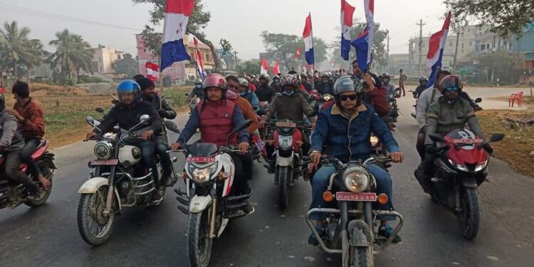 तरुण दलद्धारा इनरुवामा मोटरसाइकल र्‍याली