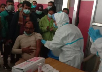 सुनसरीमा अढाई सयलाई कोरोनाविरुद्धको खोप