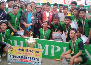 दुहवी तेस्रो मेयरकपको उपाधी भलुवालाई कानुन
