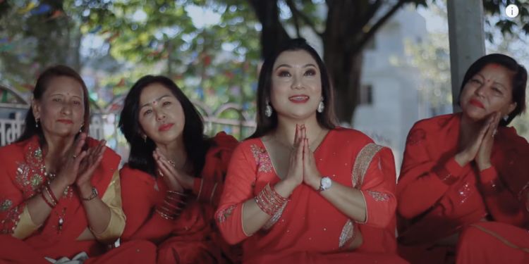 प्राश्नाले ल्याइन् भजन ‘जय श्री स्वस्थानी माता’