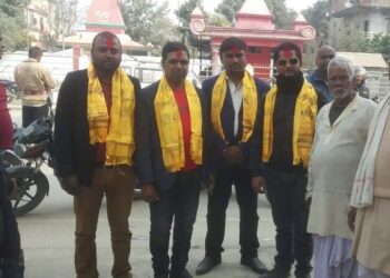 संयोजक साहु सहित चार जना रिहाई