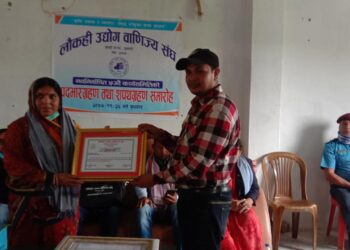 पत्रकार यादव र रौनियार सम्मानित