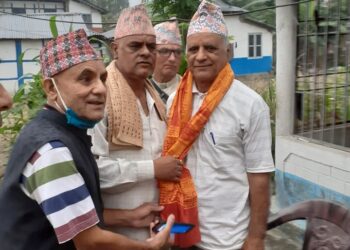बराहक्षेत्रका ज्येष्ठ नागरिकलाई सम्मान