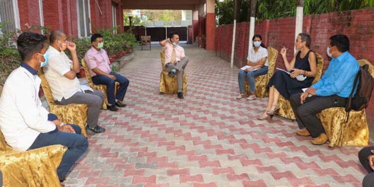 स्वीस राजदुतद्वारा औद्योगिक प्रशिक्षण कार्यक्रमको अवलोकन