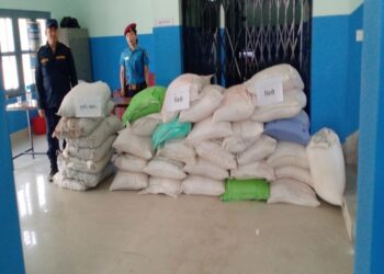 भन्सार छली गरी ल्याएको चिनी तथा सुर्ती बरामद