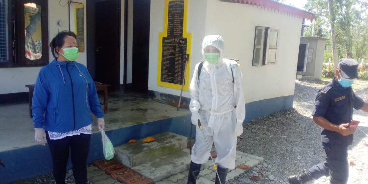 बराहक्षेत्रमा जहाँ-जहाँ संक्रमित त्याहाँ-त्याहाँ कांग्रेस