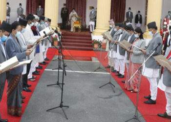 ओलीको मन्त्रीमण्डलमा पुरानै अनुहार (नामावली सहित)