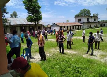 इनरुवा नगरपालिकामा दुई सय ४३ जनाको पीसीआर परीक्षण