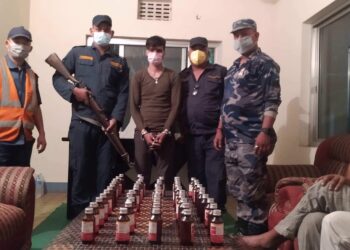 लौकहीबाट लागुऔषध सहित एक जना पक्राउ