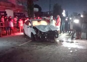कारको ठक्करबाट एक जनाको मृत्यु