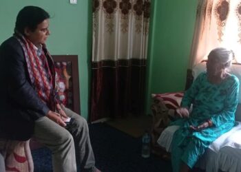 उद्धार गरिएकी बांगलादेशी बृद्धालाई गनतब्य पु¥याउने तयारी
