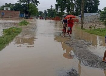 इनरुवा सहित दक्षिणको पालिका जलमग्न