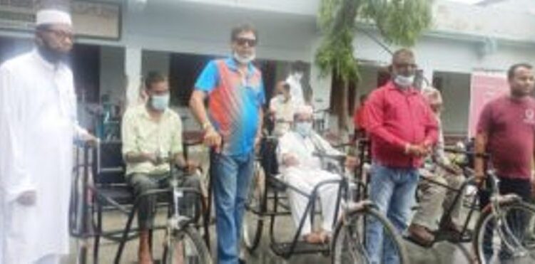 अति विपन्न अपागंता भएकालाई ट्राइसाईकल