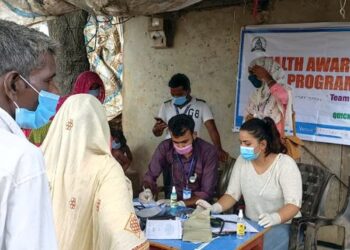 हरिनगरको दलित बस्तीमा निःशुल्क स्वास्थ्य शिविर