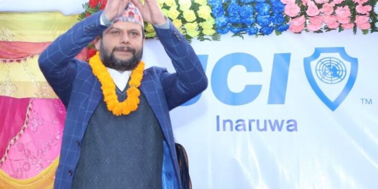 वडा सभापतिमा निरौलाको पुनः उम्मेदवारी घोषणा