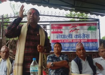 वराहक्षेत्रमा स्थानीय सरकार बिकासकालागि खलनायक : कांग्रेस सभापति कार्की
