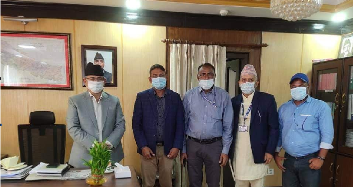 हरिनगरा र लौकहीमा प्रहरी निरीक्षकको व्यवस्था गर्न गृहमन्त्रीसँग माग
