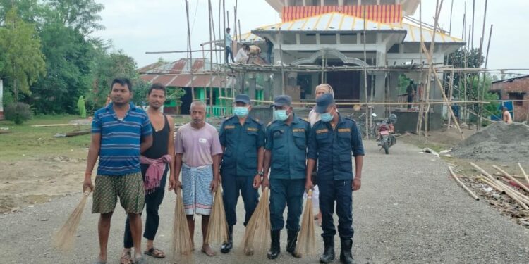 मन्दिर सरसफाई