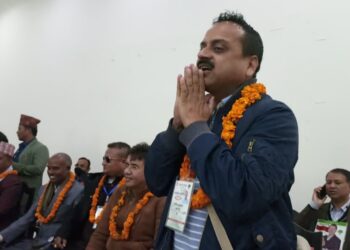 कांग्रेसको केन्द्रीय सदस्यमा निर्वाचित सुनसरीका ढुंगाना र चौधरीलाई स्वागत गर्ने