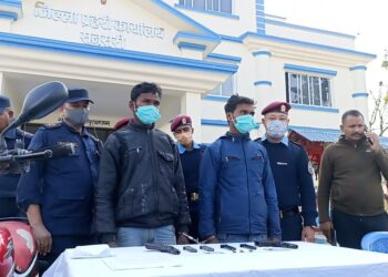 सुनसरीको लौकहीबाट हतियार सहित दुई भारतीय युवा पक्राउ