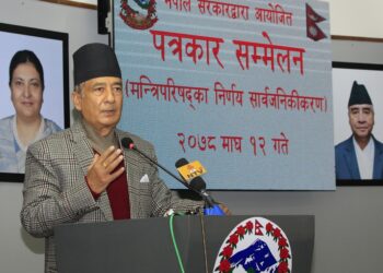 संविधानले व्यवस्था गरेअनुसारनै स्थानीय, प्रदेश र प्रतिनिधिसभाको निर्वाचन हुन्छ : सञ्चारमन्त्री कार्की