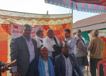 कांग्रेस परित्याग गरी विनित यादव नेकपा एमाले प्रवेश