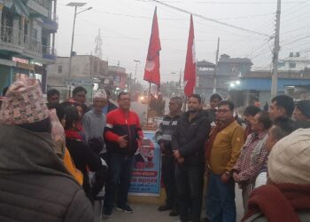 सुशिल कोईराला स्मृति दिवशको अवसरमा माल्यार्पण र दीप प्रज्जवलन