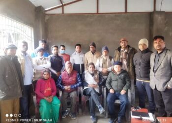इनरुवा अस्पतालमा पार्क बनाउने अभियान सुरु