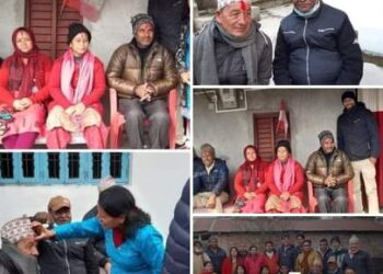 नेपाली कांग्रेस इनरुवा–३ द्वारा टोल समिति विस्तार