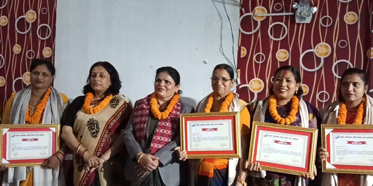 स्थानिय तहका उप–प्रमुख र उपाध्यक्षहरुलाई सम्मान