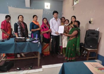 महिला सदस्यहरुले बुझाए पार्टीलाई ज्ञापन पत्र