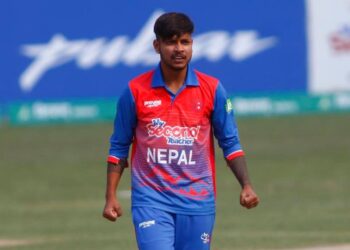 नेपाली राष्ट्रिय टोलीका कप्तान सन्दीपले ‘द सिक्स्टी’ क्रिकेट प्रतियोगिता खेल्ने