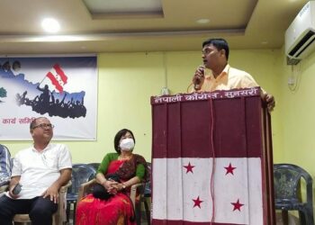 काग्रेंसको महाधिवेशन एवं प्रदेश प्रतिनिधिहरुको लागि कार्यशाला गोष्ठी