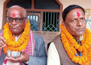 दक्षिणीभेगमा सिताराम र राजीवको घरदैलोमा मतदाताहरु उत्साहित