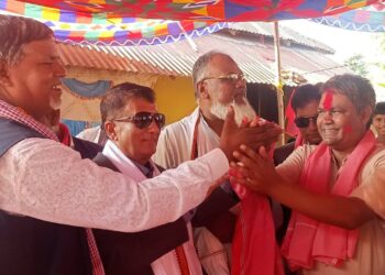 सुनसरी–४ मा एमाले पार्टी छोड्ने लहर चल्यो