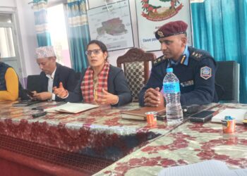 जिल्लामा शान्ति सुरक्षा कायम गर्न प्रतिवद्धत छु : प्रजिअ पाण्डे