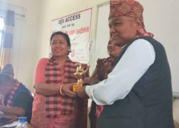 स्थानीय जनप्रतिनिधिहरुलाई कानूनी सचेतना सम्बन्धि अभिमूखिकरण
