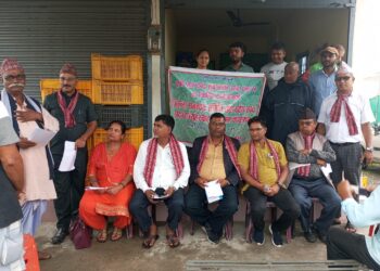 कृषि ज्ञान केन्द्रको अनुदान पाएका लाभग्राही किसानको अनुगमन