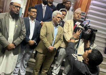 सामाजिक सद्भाव कायम गर्न मुस्लिम अगुवाद्वारा गृहमन्त्री श्रेष्ठको ध्यानाकर्षण