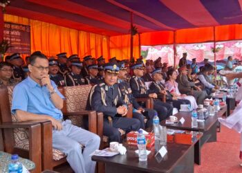 कोशी प्रदेश प्रहरीद्धारा दुई सय ९५ जना प्रशिक्षार्थी प्रहरी दीक्षीत