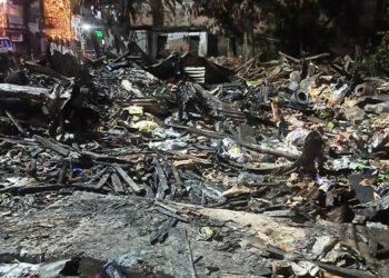 पटका पड्काउँदा इनरुवामा आगलागी हुदाँ ५० लाख भन्दा बढीको क्षति