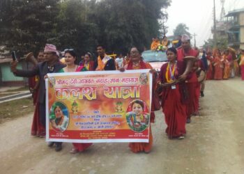 विराटनगरमा श्रीमद् देवी भागवत नवाह ज्ञान महायज्ञ सुरू