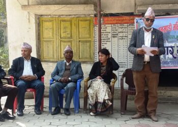 रामधुनी मन्दिरमा नियमित पुजा भईरहेको र तालाबन्दी भएको छैन्