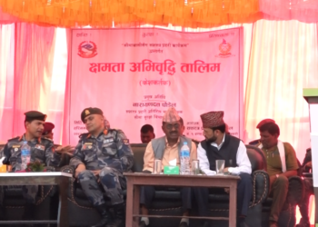 सीमा नाकाका बासिन्दाको जीवन स्तर उकास्नु पर्छ : अध्यक्ष हाजी अन्सारी