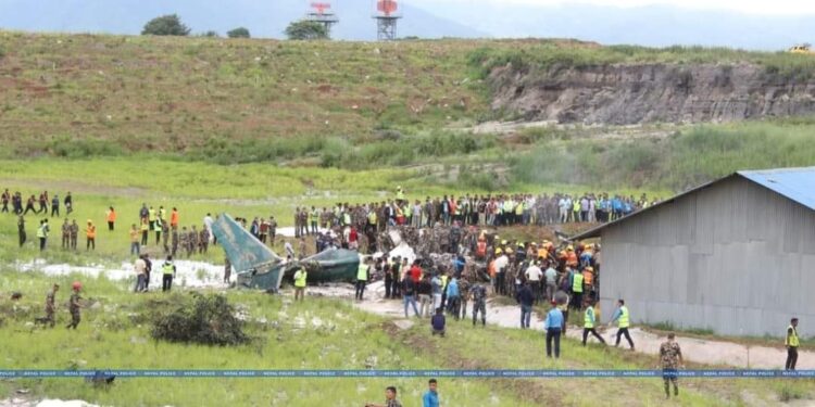 सौर्य एयरलाइन्सको जहाज दुर्घटना : उद्धार कार्य जारी