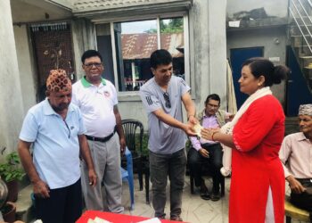 मकै खेती क्षेत्रफल विस्तार कार्यक्रम अन्तर्गत  किसानलाई अनुदान रकम वितरण